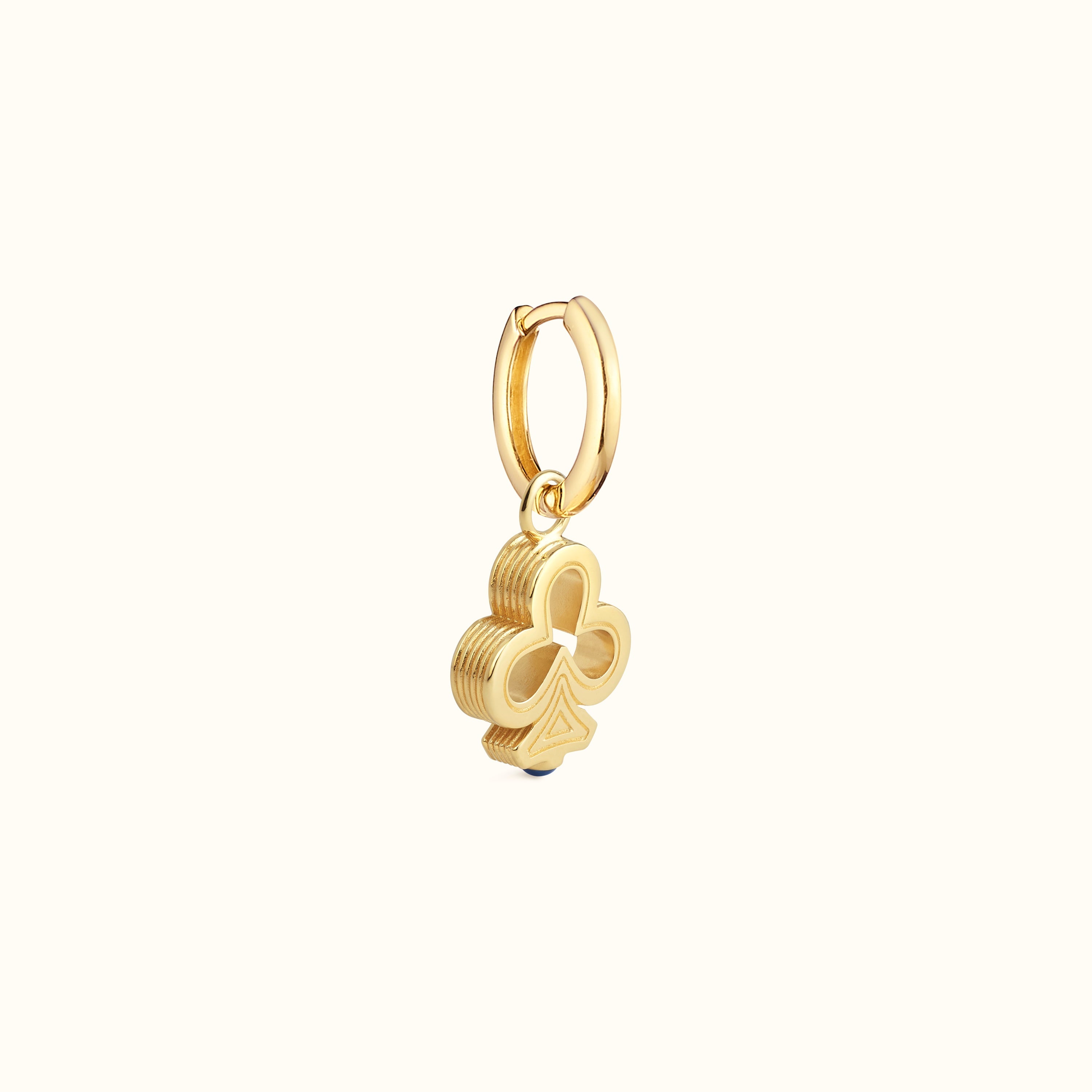 Baby charm Clover earring - Marie Lichtenberg