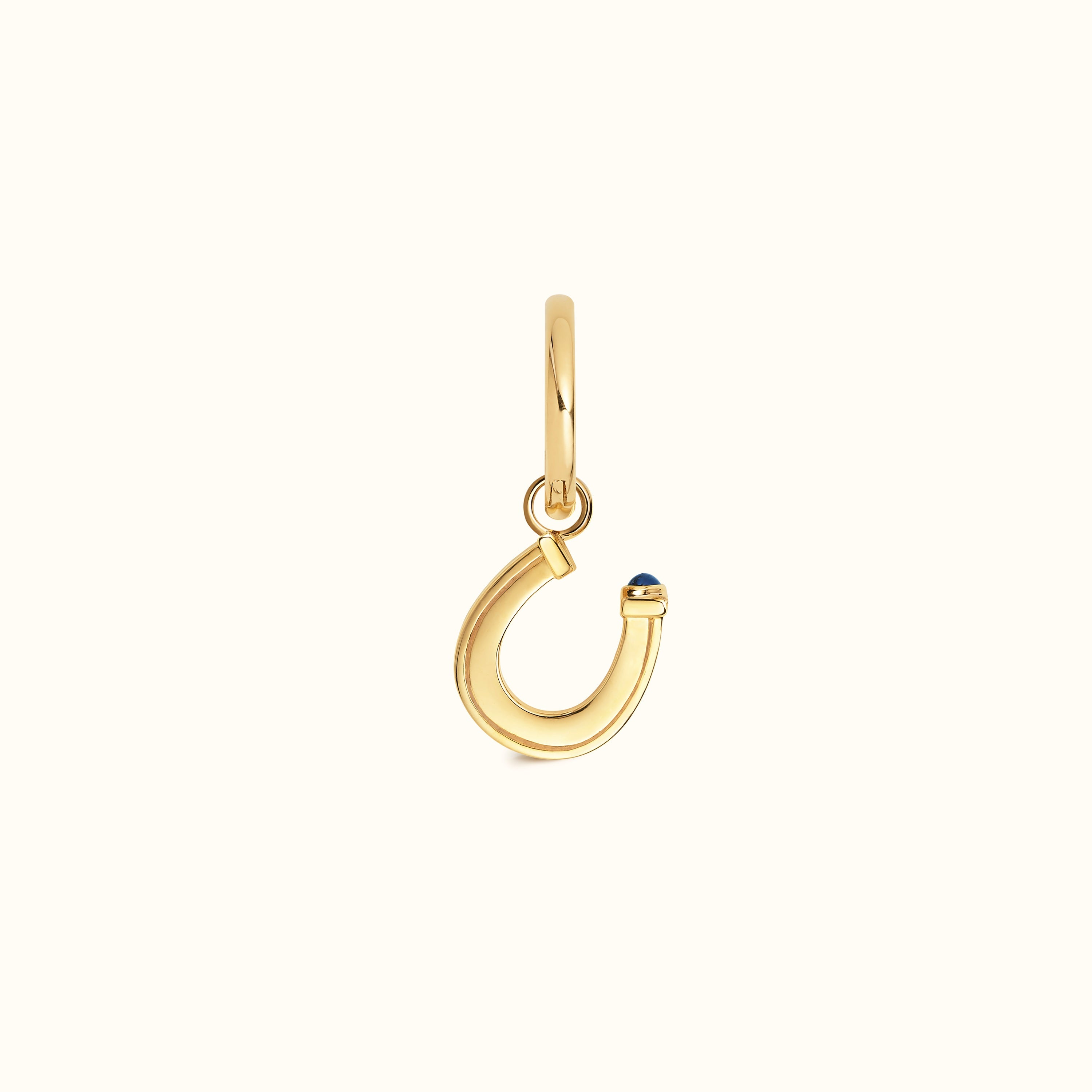 Baby charm Horseshoe earring - Marie Lichtenberg