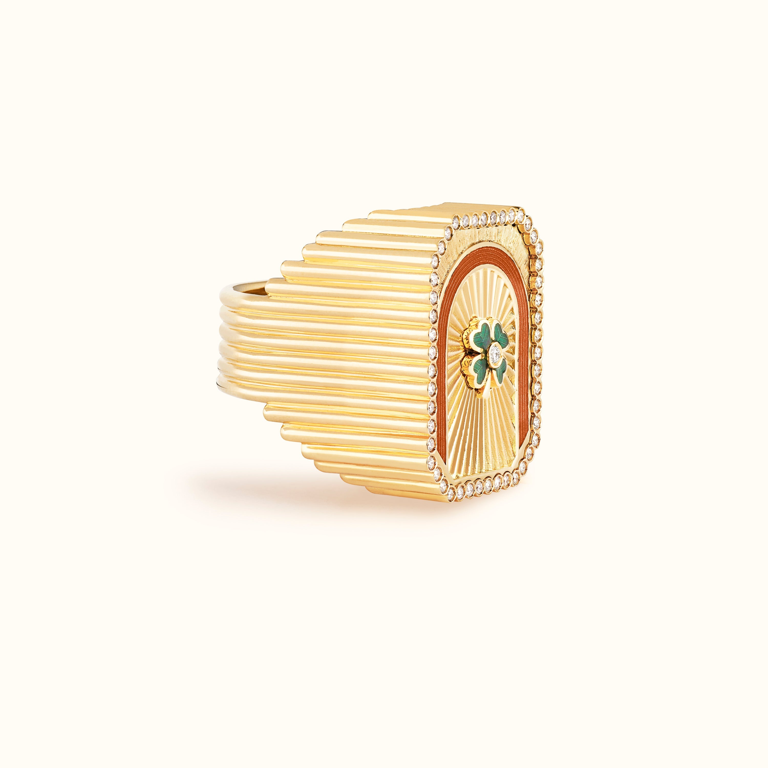 Clover mini scap ring - Marie Lichtenberg