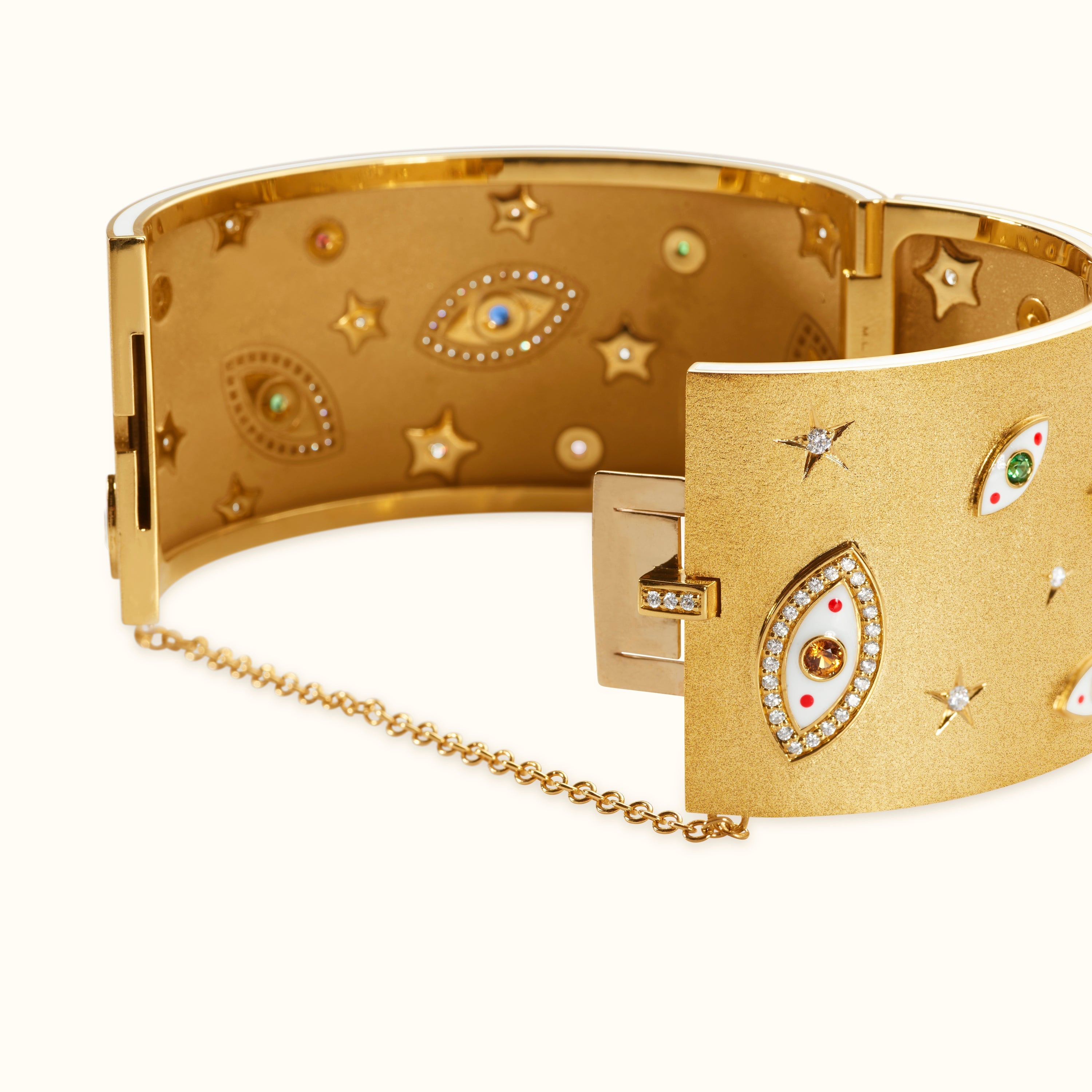 Eye XL Cuff Bracelet - Marie Lichtenberg