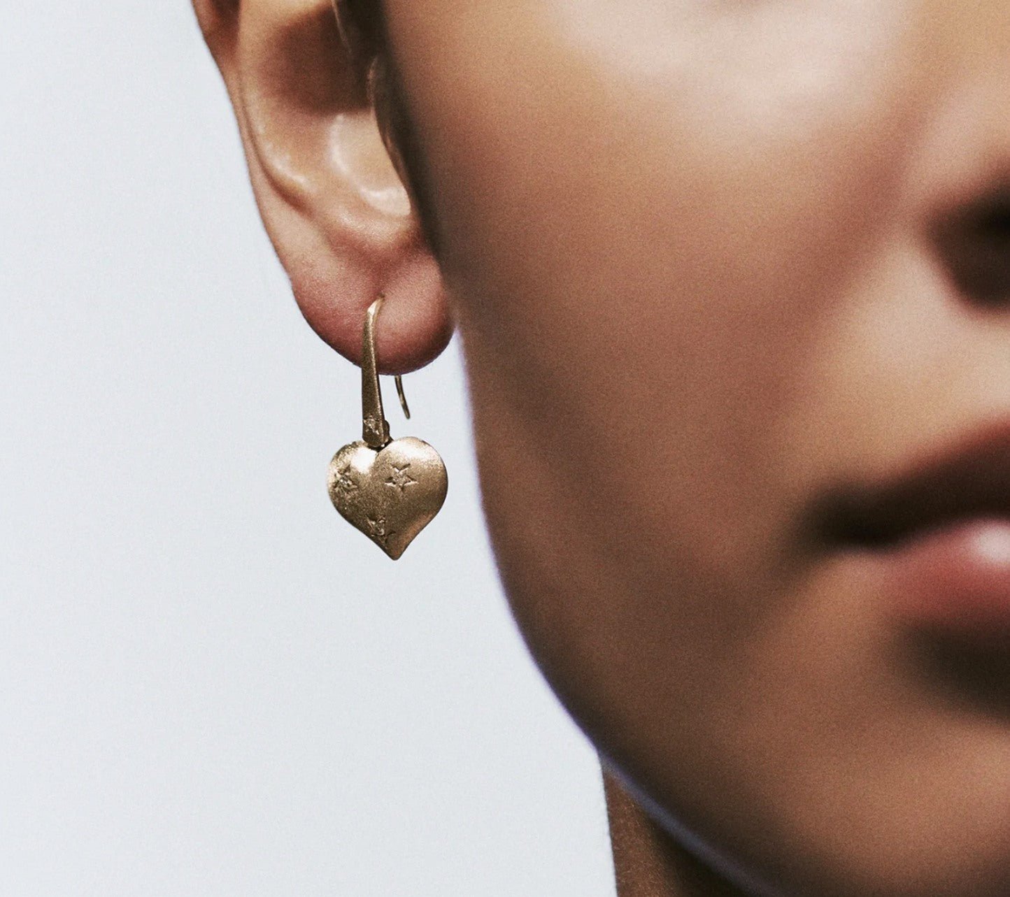 Heart coco earring - Marie Lichtenberg