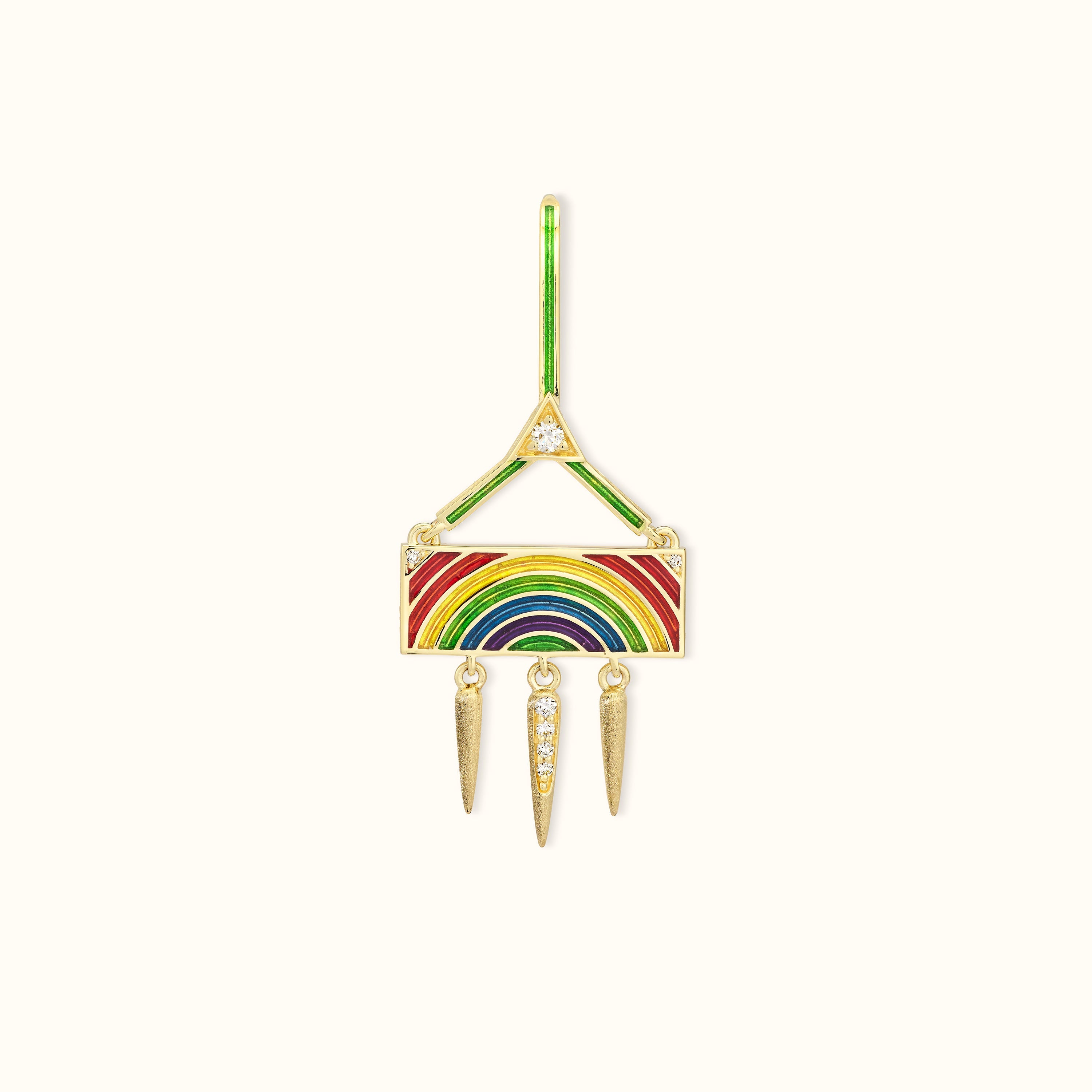 Rainbow earring - Marie Lichtenberg