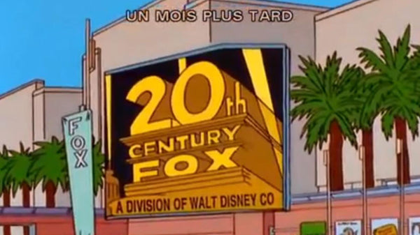 Les Simpson prédisent le rachat de la Fox par Disney