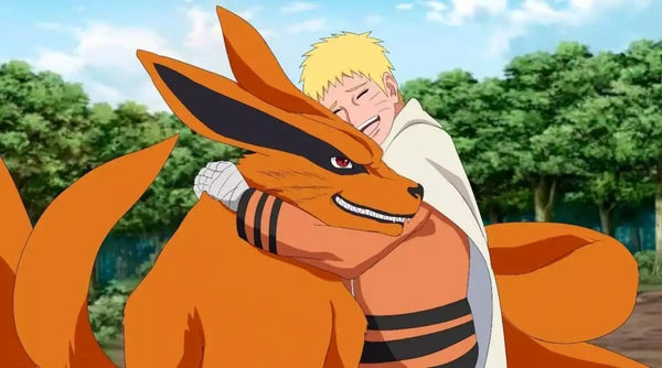 Naruto et Kurama amis