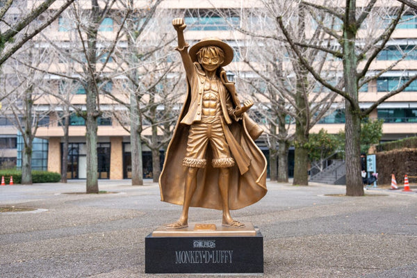 statue de Luffy à Kumamato