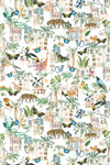 Animal Kingdom Traditional Wallpaper Wallpaper Multi / 1 set = 1 Right & 1 Left Double Roll