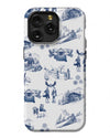 Picture of Aprés Ski Toile iPhone Case