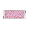 Après Ski Toile Lucite Tray Lucite Trays Lilac Cranberry / 11x4