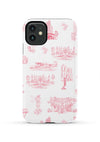 Atlanta Toile iPhone Case Phone Case Red / iPhone 11 / Tough