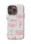 Atlanta Toile iPhone Case Phone Case Red / iPhone 14 Pro Max / Tough