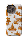 Austin Toile iPhone Case Phone Case Burnt Orange / iPhone 14 Pro Max / Tough