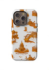 Austin Toile iPhone Case Phone Case Burnt Orange / iPhone 14 Pro / Tough