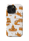 Austin Toile iPhone Case Phone Case Burnt Orange / iPhone 15 Pro Max / Tough