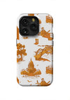 Austin Toile iPhone Case Phone Case Burnt Orange / iPhone 15 Pro / Tough