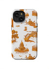 Austin Toile iPhone Case Phone Case Burnt Orange / iPhone 15 / Tough