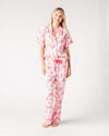 Austin Toile Pajama Pants Set Pajama Set Light Pink / XXS