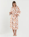 Austin Toile Robe Robe Burnt Orange / S/M