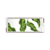 Banana Leaves Lucite Tray Lucite Trays Green / 11x4