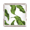 Banana Leaves Lucite Tray Lucite Trays Green / 12x12