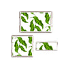 Banana Leaves Lucite Tray Lucite Trays