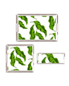 Picture of Banana Leaves Lucite Tray