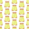 Beach Bum Traditional Wallpaper Wallpaper Chartreuse / Double Roll