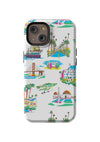 California Toile iPhone Case Phone Case Multi / iPhone 14 / Tough