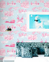 California Toile Peel & Stick Wallpaper Peel & Stick Wallpaper