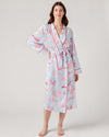 California Toile Robe Robe