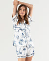 Picture of Charleston Toile Pajama Shorts Set