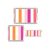 Cottage Stripes Lucite Tray Lucite Trays