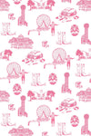 Dallas Toile Peel & Stick Wallpaper Peel & Stick Wallpaper