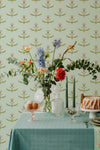 Fine and Dandy Traditional Wallpaper Wallpaper