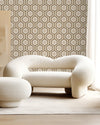 Honeycomb Traditional Wallpaper Wallpaper