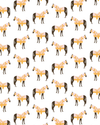 Picture of Horse & Tassel Peel & Stick Wallpaper