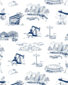 Picture of Houston Toile Peel & Stick Wallpaper