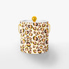 Leopard Print Ice Bucket Ice Bucket Tan / Gold