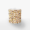 Leopard Print Ice Bucket Ice Bucket Tan / Lucite