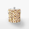 Leopard Print Ice Bucket Ice Bucket Tan / Silver