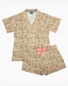 Leopard Print Pajama Set Pajama Set