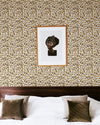 Picture of Leopard Print Traditional Wallpaper