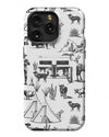 Picture of Marfa Toile iPhone Case