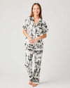 Marfa Toile Pajama Pants Set Pajama Set Black / XXS
