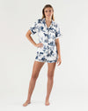 Marfa Toile Pajama Set Pajama Set Navy / XXS / Shorts