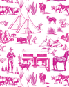 Picture of Marfa Toile Peel & Stick Wallpaper