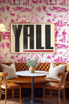 Marfa Toile Peel & Stick Wallpaper Peel & Stick Wallpaper