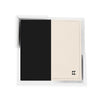 Monogram Coaster Set Coaster Set Black Cream