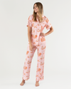 Nashville Toile Pajama Pants Set Pajama Set Pink / XXS