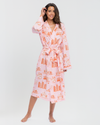 Nashville Toile Robe Robe Pink / S/M