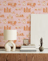 Picture of Nashville Toile Traditional Wallpaper